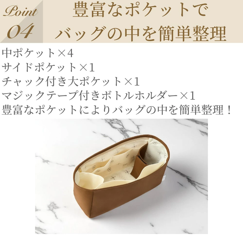 For LOUIS VUITTON(ルイ・ヴィトン)防水バッグインバッグ カンヌ・ネヴァーフルPM/MM対応